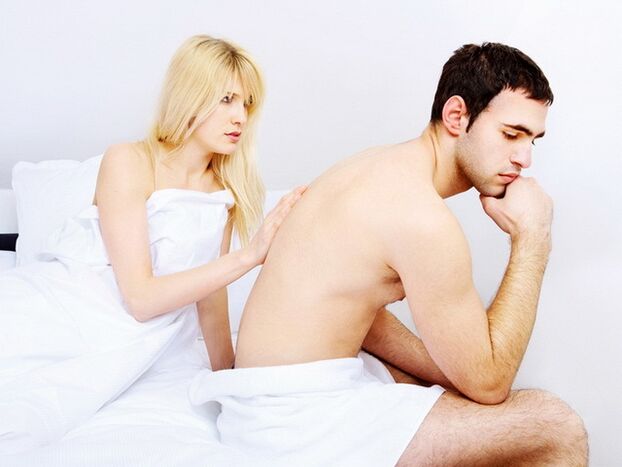 Problemi di potenza negli uomini a letto