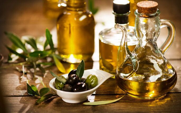 Olio d'oliva, che attiva la produzione di testosterone