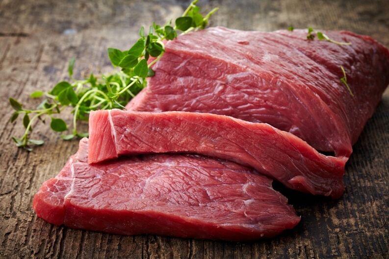 Carne rossa per potenza